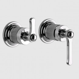 Смеситель для душа, Gessi, VENTI20, на 2 потребителя, цвет-хром