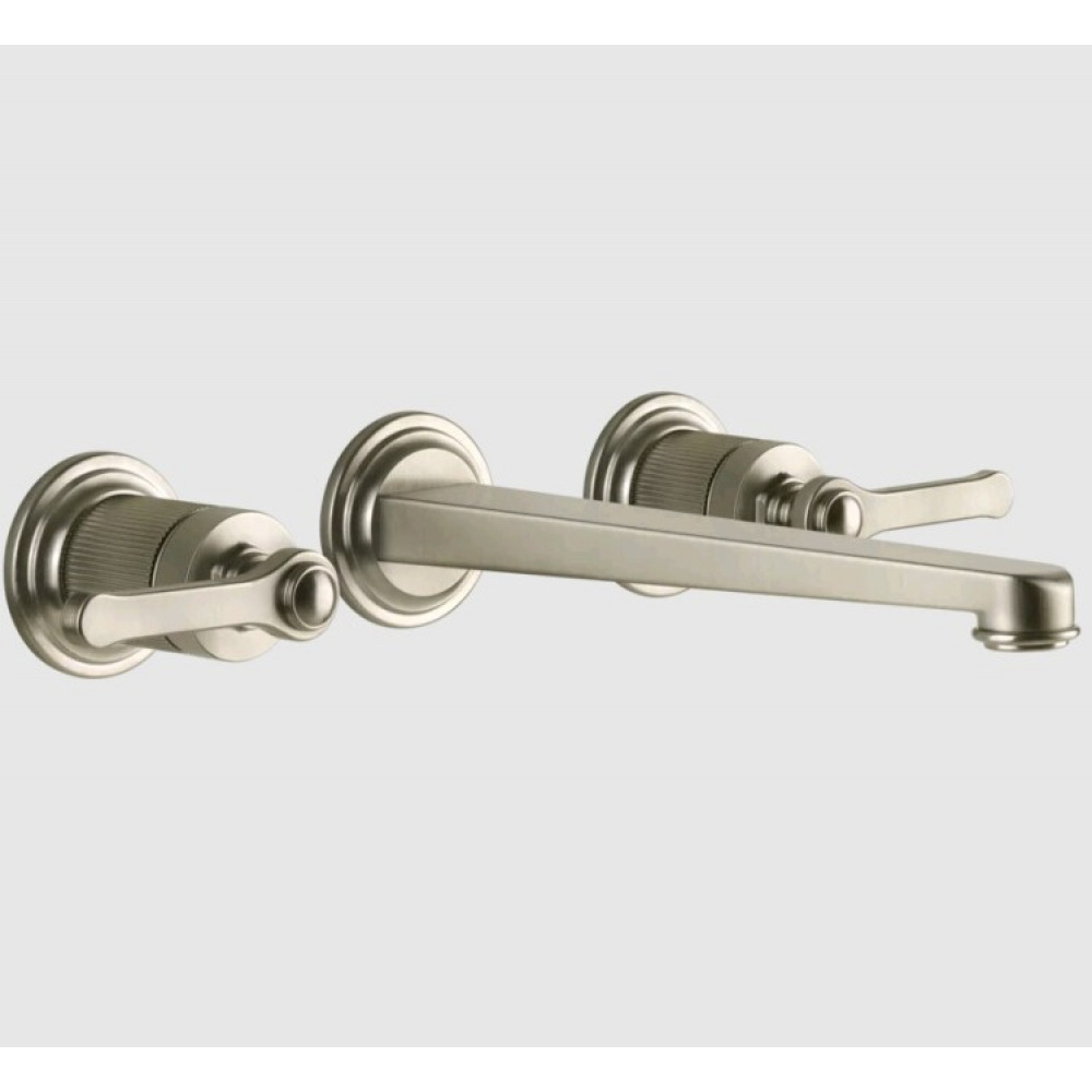 Смеситель для раковины, Gessi, VENTI20, цвет-Finox Brushed Nickel