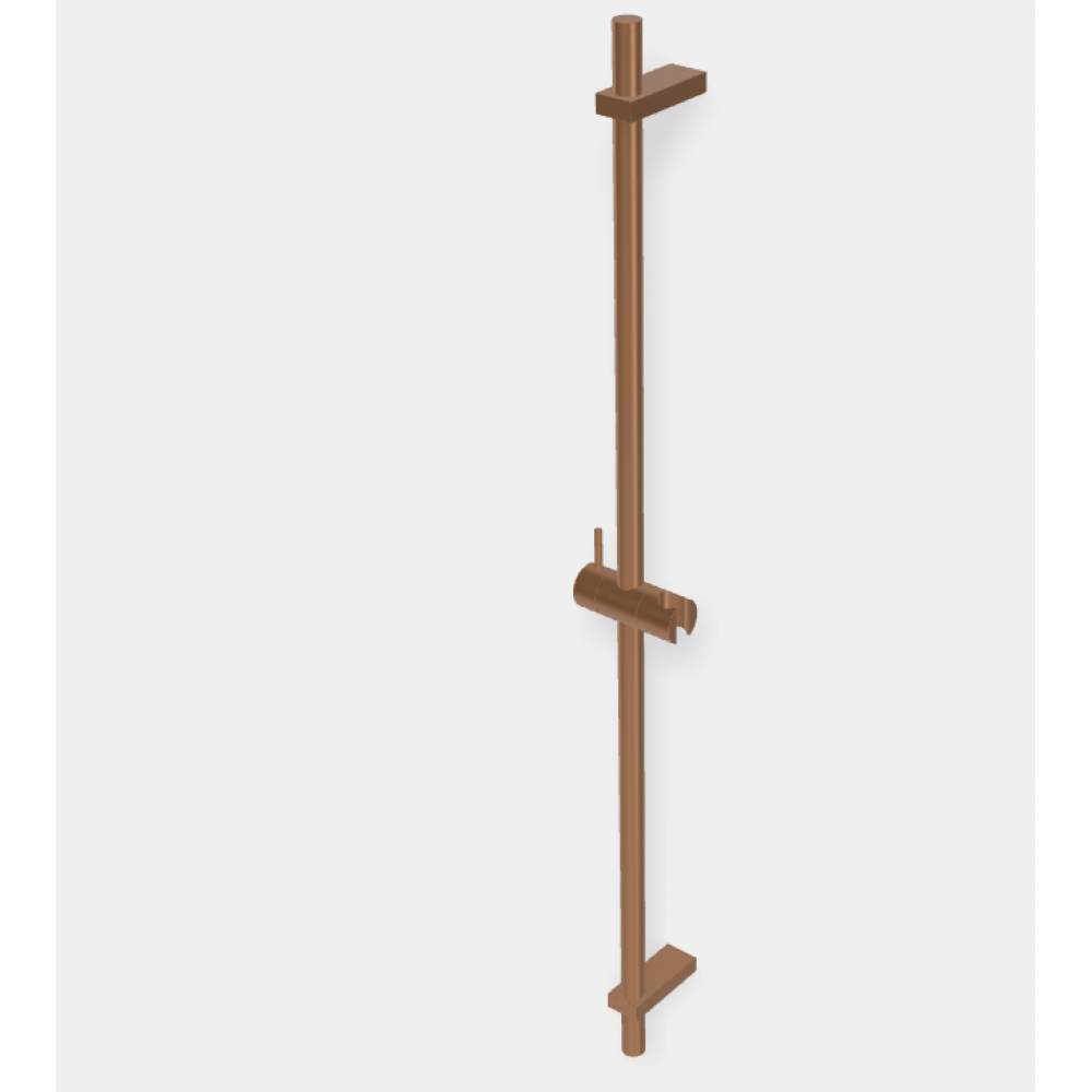 Штанга для душа, Fima Carlo Frattini, Sliding rail, 855, цвет-брашированная янтарная бронза