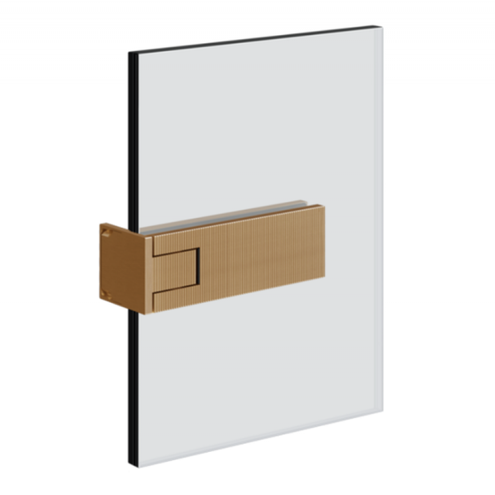 Петля, Gessi, Shower outfit, Warm Bronze Brushed PVD