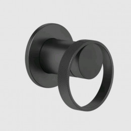 Смеситель для душа, Gessi, Anello, на 1 потребитель, цвет-черный матовый