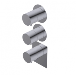 Смеситель для душа, Ritmonio, на 2 потребителя, цвет-хром