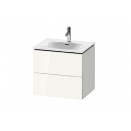Тумба под раковину, Duravit, L-Cube, шгв 620*481*550, раковина-необходимо заказать, цвет-белый глянцевый