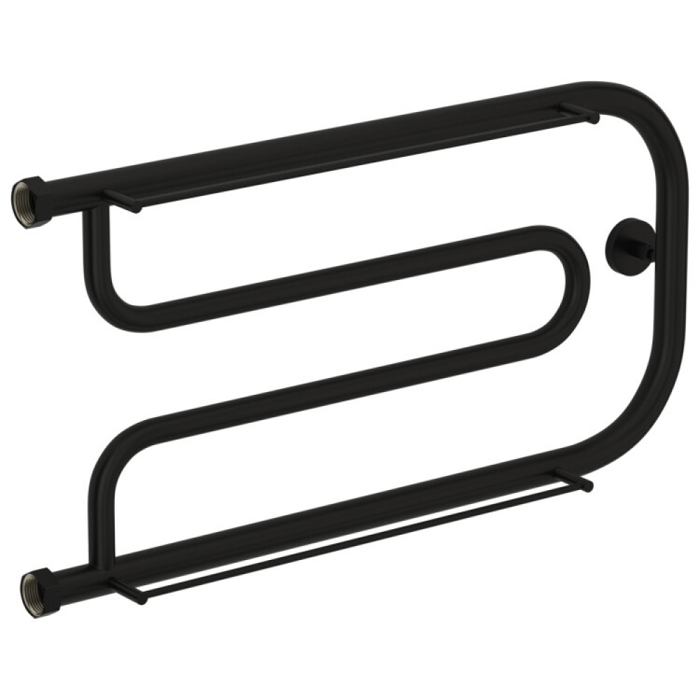 Полотенцесушитель, Сунержа, Гусли, шгв 660*105-125*356, цвет-чёрный матовый