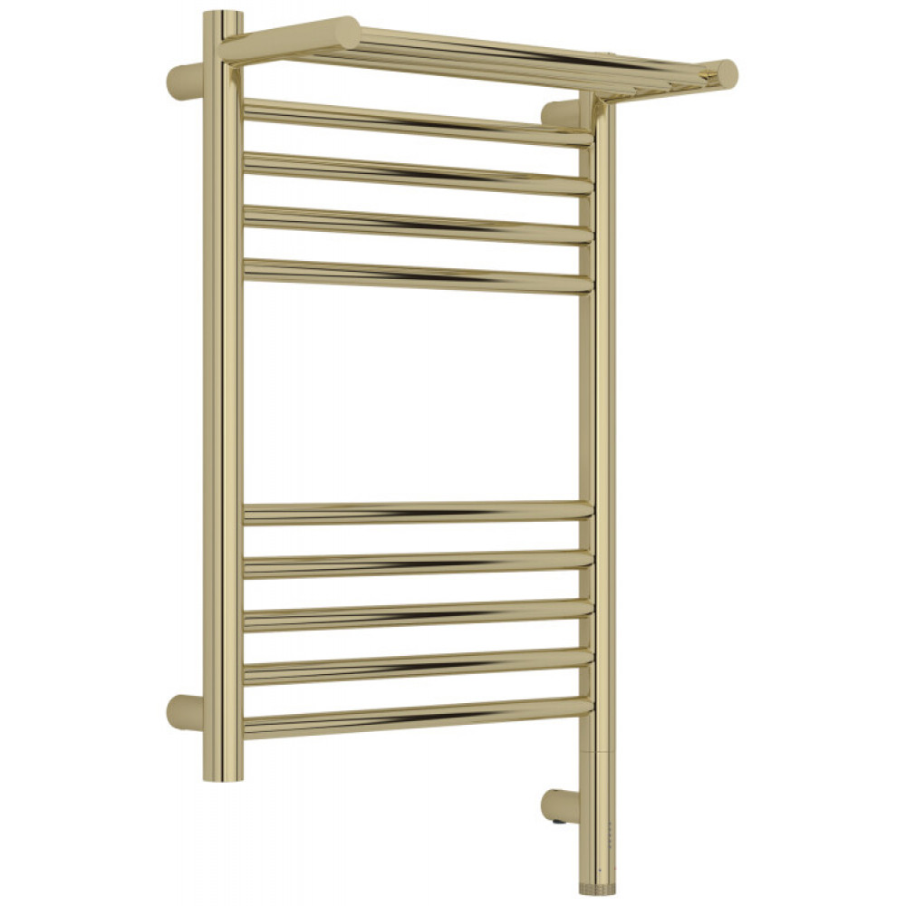 Полотенцесушитель, Сунержа, Богема 3.1, с 1 полкой, шгв 432*215*724, нижнее справа, МЭМ, цвет-шампань