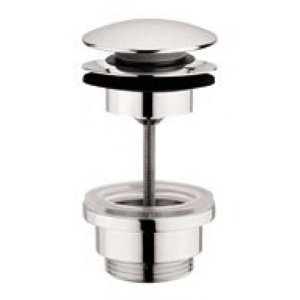 Донный клапан, Carimali, для раковин, 1 1/4", цвет-металл оружейный брашированный PVD