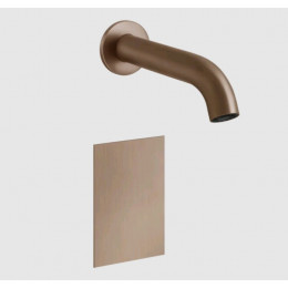 Смеситель для раковины, Gessi, Sensor Taps Flessa, цвет-Copper Brushed PVD