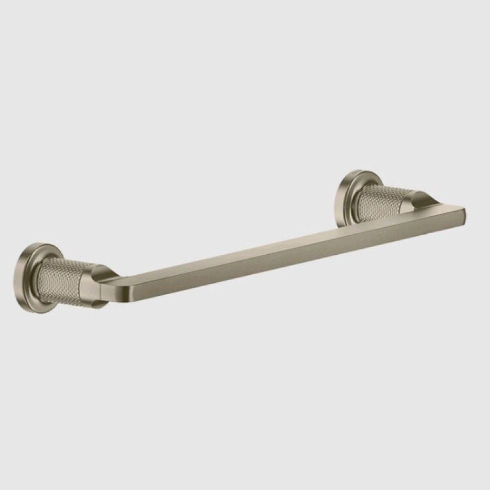 Полотенцедержатель, Gessi, Inciso, шгв 341*77*41, цвет-Finox Brushed Nickel