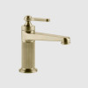 Смеситель для раковины, Gessi, VENTI20, цвет-Brushed Brass PVD