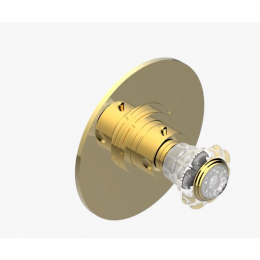 Смеситель для душа, THG, Dahlia, цвет-золото светлое