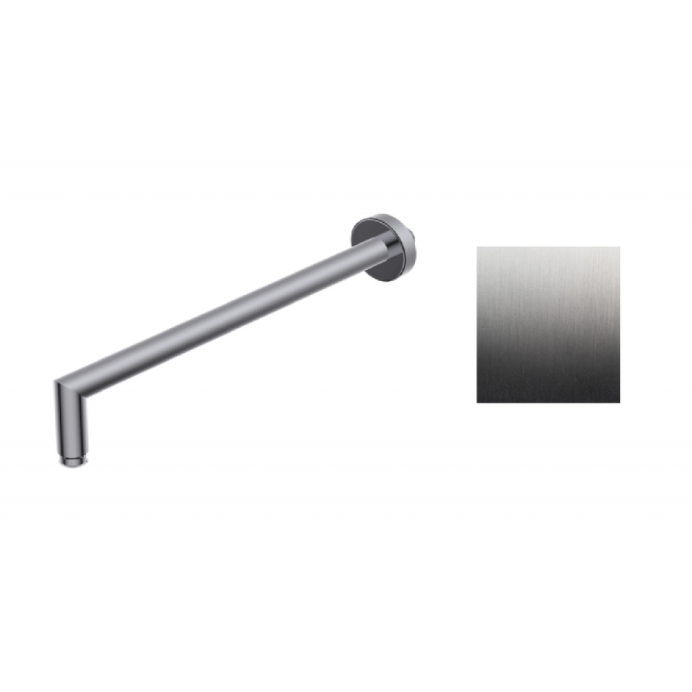 Держатель верхнего душа, Ritmonio, цвет-Brushed Black Chrome