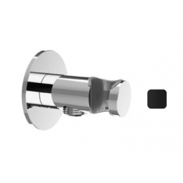 Шланговое подсоединение, Almar, Showers Accessories, цвет-черный матовый (Товар заказной, возврату не подлежит)