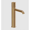 Смеситель для раковины, Gessi, Habito Diamantato, цвет-Warm Bronze Brushed PVD