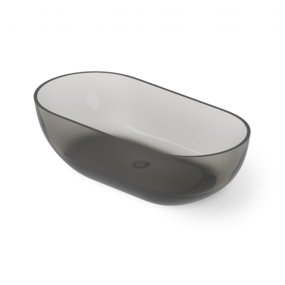 Ванна, DEA Design, Shadow, шгв 1780*880*520, цвет-Smoky Black (дымчато-черный)