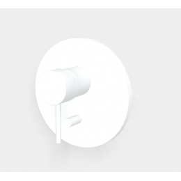 Смеситель для душа, Fima Carlo Frattini, Spillo Up, цвет-белый матовый