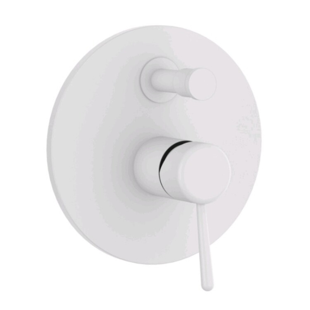 Смеситель для душа, Gessi, Goссia, на 2 потребителя, цвет-белый матовый