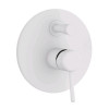 Смеситель для душа, Gessi, Goссia, на 2 потребителя, цвет-белый матовый