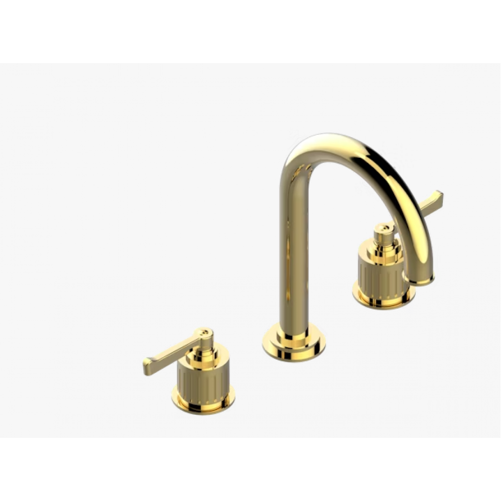 Смеситель для раковины, THG, Hamptons with lever handles, цвет-золото светлое