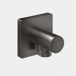Шланговое подсоединение, Gessi, Rilievo, цвет-Black Metal Brushed PVD