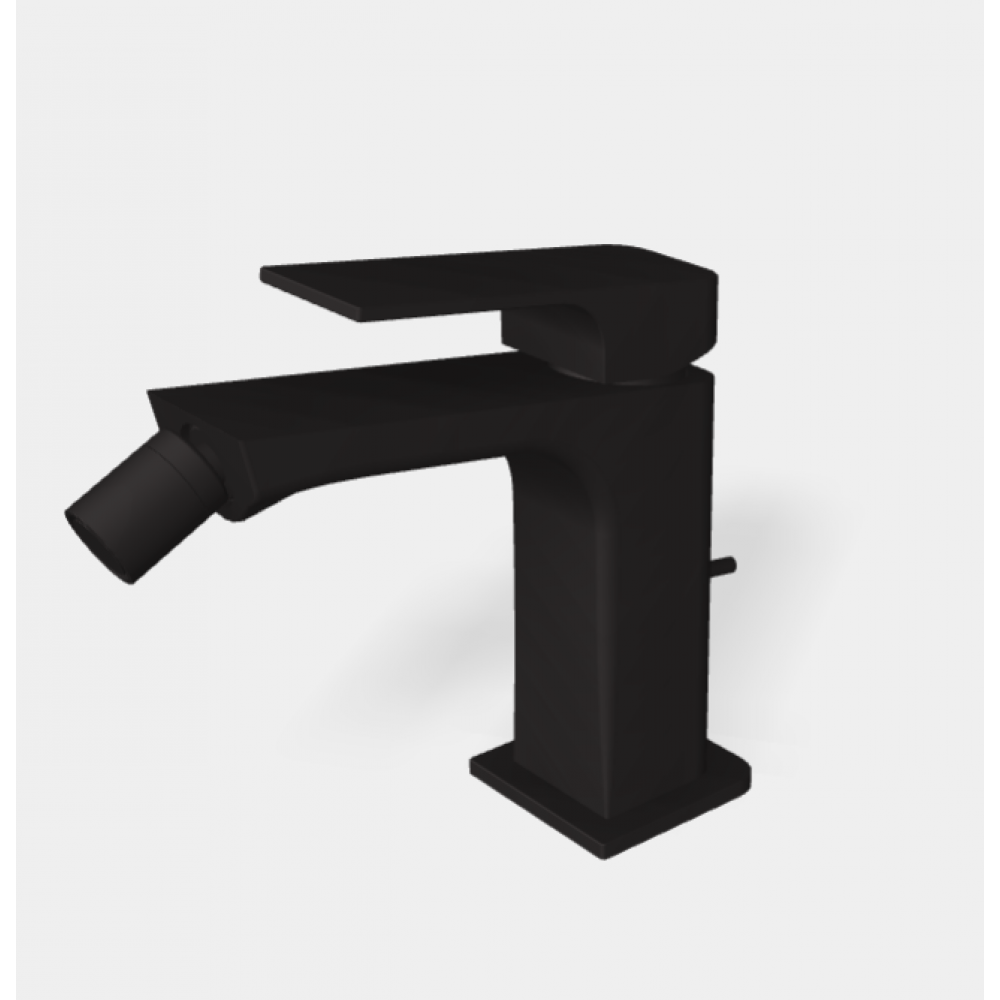 Смеситель для биде, Fima Carlo Frattini, Fit, цвет-черный матовый