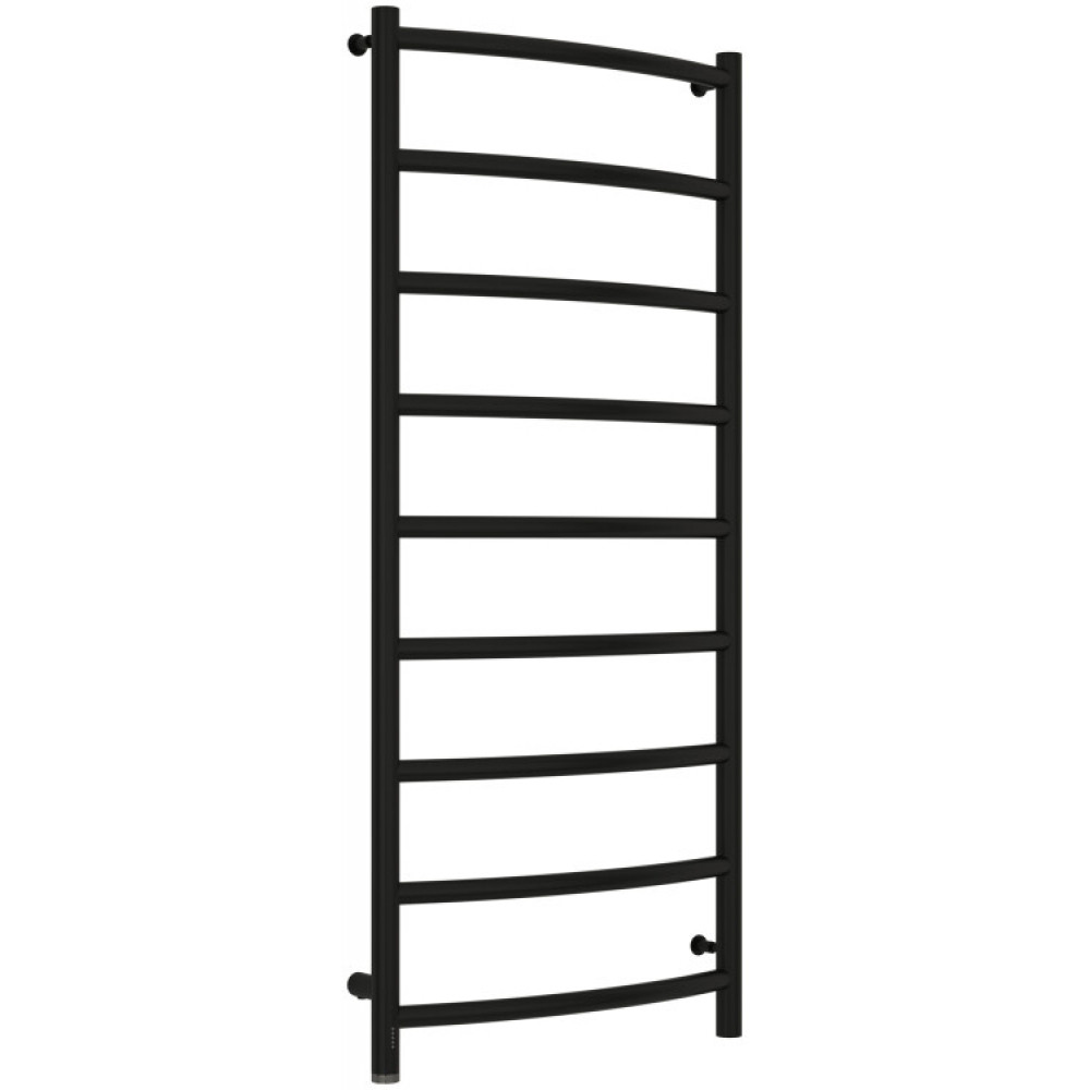 Полотенцесушитель, Сунержа, Галант 4.0, шгв 532*112*1200, нижнее слева, МЭМ, цвет-черный матовый