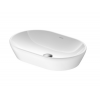 Раковина, Duravit, D-Neo, шгв 600*400*120, отверстия для смесителя-отсутствуют, цвет-белый глянцевый