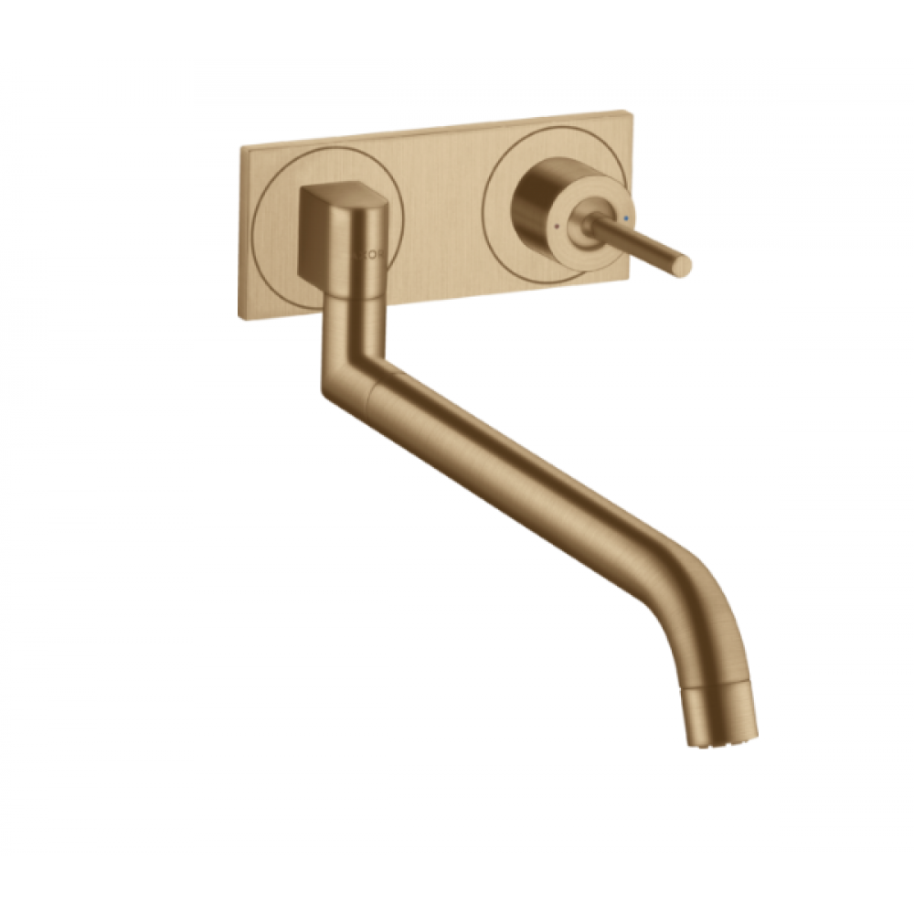 Смеситель для кухни, Axor, Axor Uno, цвет-шлифованная бронза