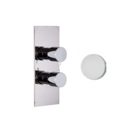 Смеситель для душа, Fima Carlo Frattini, Fimatherm, на 2/3 потребителя, цвет-белый матовый