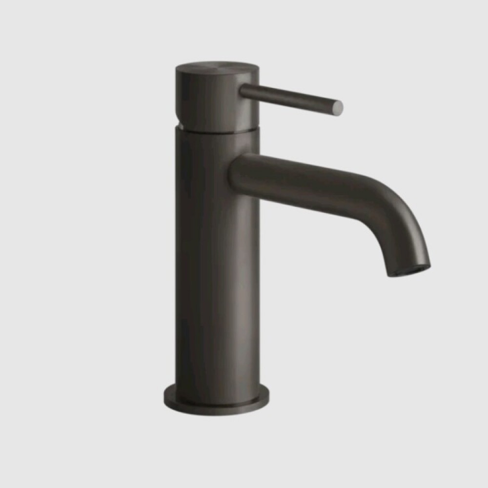 Смеситель для раковины, Gessi, 316 Flessa, цвет-Black Metal Brushed PVD