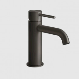 Смеситель для раковины, Gessi, 316 Flessa, цвет-Black Metal Brushed PVD
