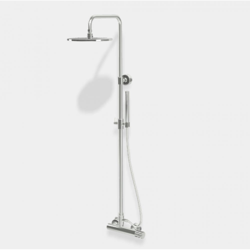 Душевая стойка, Fima Carlo Frattini, Shower column, V COLLECTION, цвет-хром