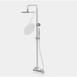 Душевая стойка, Fima Carlo Frattini, Shower column, V COLLECTION, цвет-хром