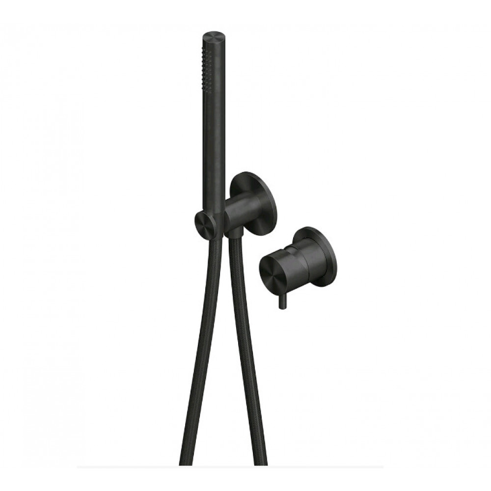 Смеситель для душа, Quadro design, Source, на 1 потребителя, цвет-золото черное (Black gold)