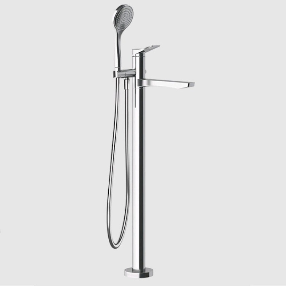 Смеситель для ванны и душа, Gessi, Rilievo, цвет-хром