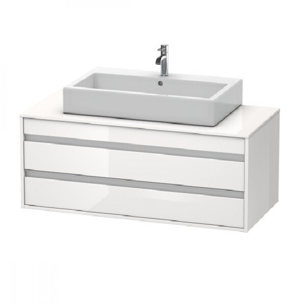 Тумба под раковину, Duravit, Ketho, шгв 1200*500*496, раковина-необходимо заказать, цвет-белый глянцевый