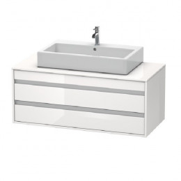 Тумба под раковину, Duravit, Ketho, шгв 1200*500*496, раковина-необходимо заказать, цвет-белый глянцевый