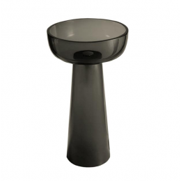 Раковина, KNIEF, отверстия для смесителя-отсутствуют, цвет-Black Galaxy