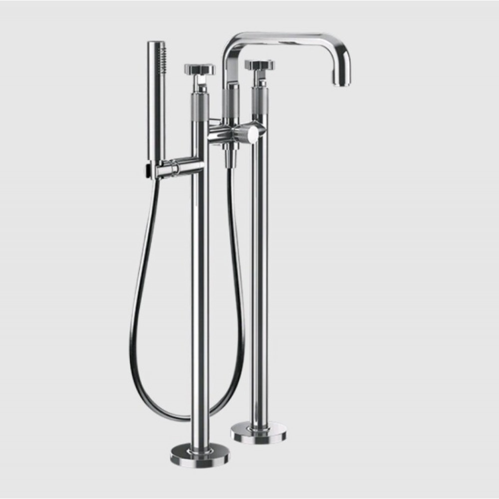 Смеситель для ванны и душа, Gessi, Inciso, цвет-хром