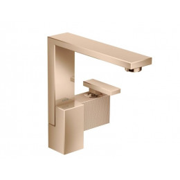 Смеситель для раковины, Hansgrohe, Axor Edge, цвет-полированное красное золото