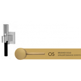 Душевой набор, Fima Carlo Frattini, Switch ON, цвет-золото брашированное