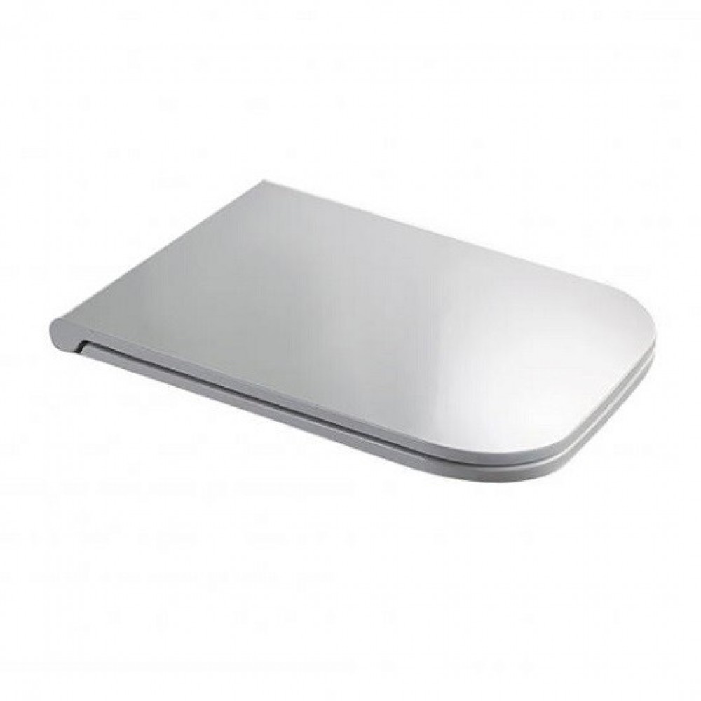 Сиденье для унитаза, Scarabeo, Teorema 2.0, шг 360*520, цвет-белый