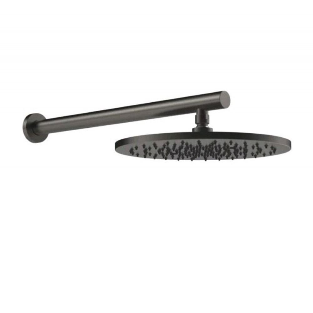 Верхний душ, Gessi, 316, 300*300, цвет-Black Metal Brushed PVD