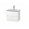 Тумба под раковину, Duravit, L-Cube, шгв 620*391*550, раковина-необходимо заказать, цвет-белый матовый