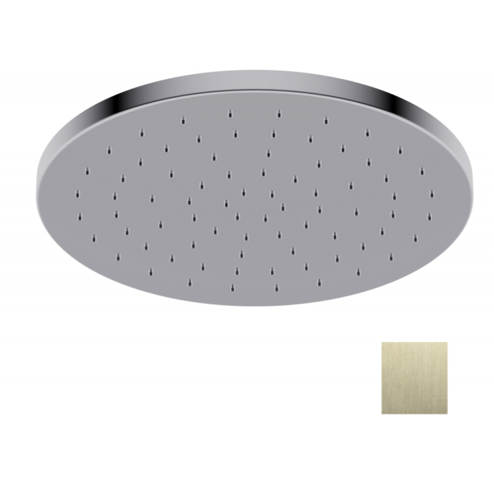Верхний душ, Ritmonio, 250*250, цвет-Brushed Champagne Stainless Steel PVD