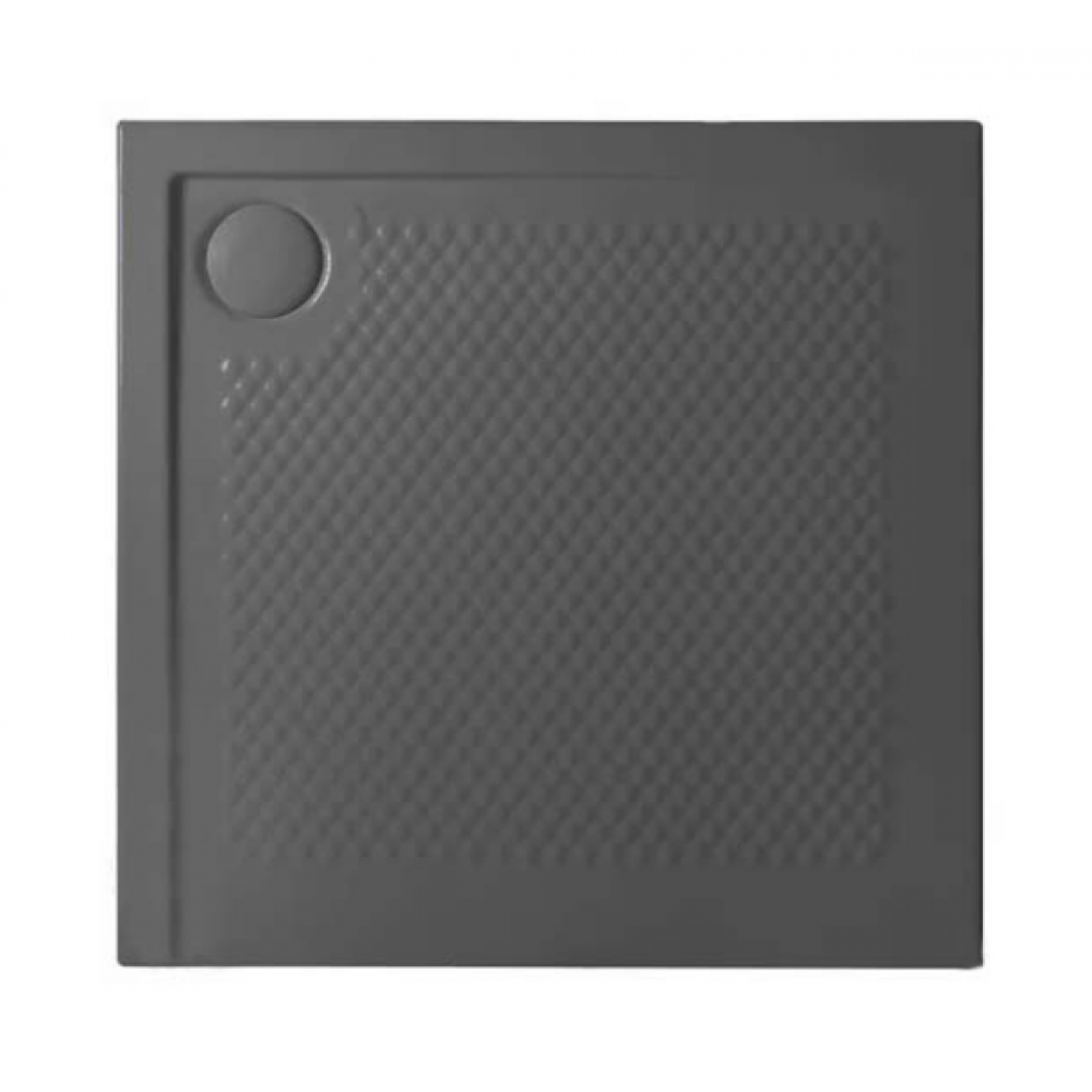 Душевой поддон, Artceram, Scacchi, шгв 900*900*55, с антислипом, цвет-Grey Olive