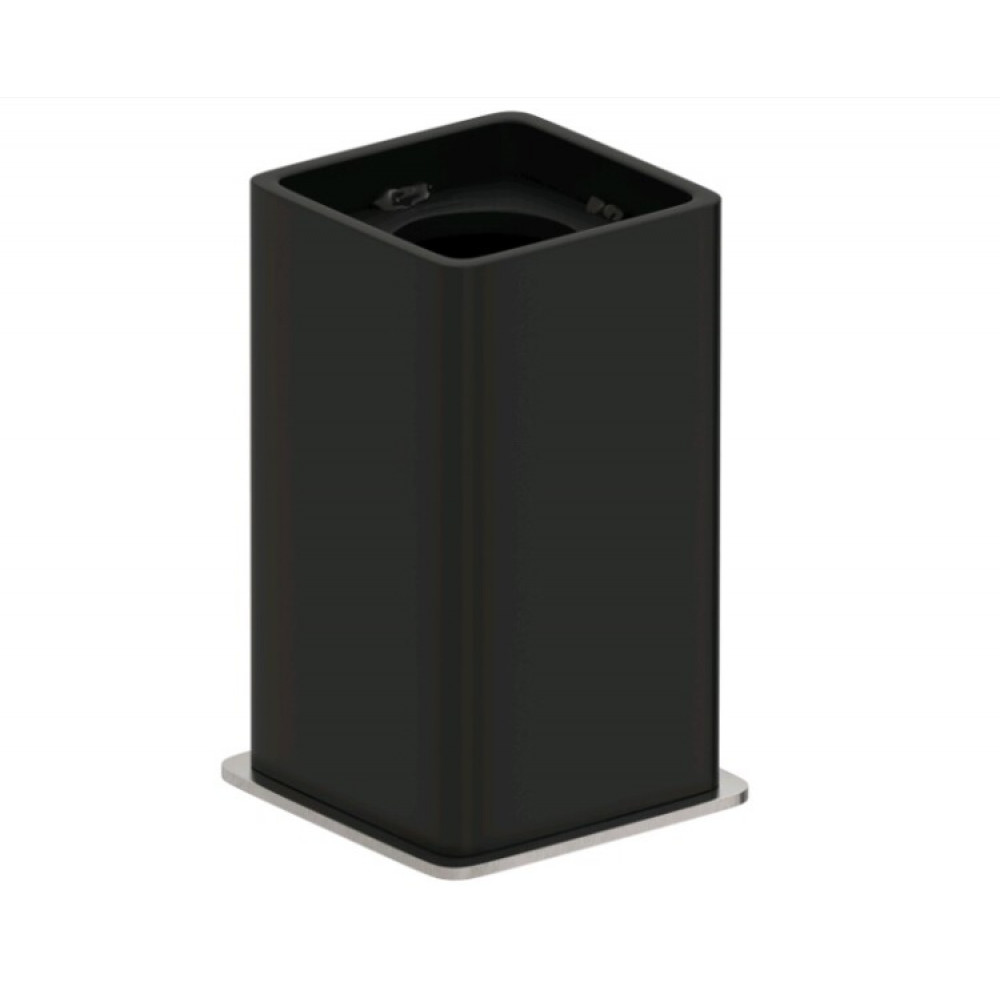 Модуль, Сунержа, скрытого подключения, для МЭМ CUBE, цвет-чёрный матовый