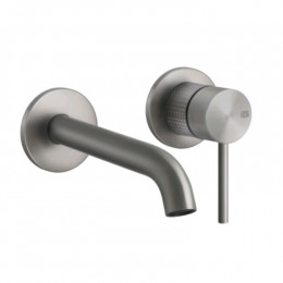 Смеситель для раковины, Gessi, 316 Cesello, цвет-Steel Brushed