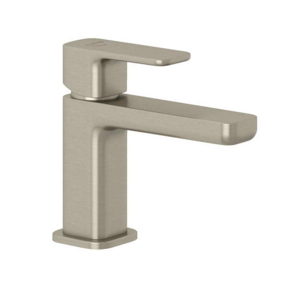 Смеситель для раковины, Kludi, Renon, EcoPlus, цвет-никель брашированный