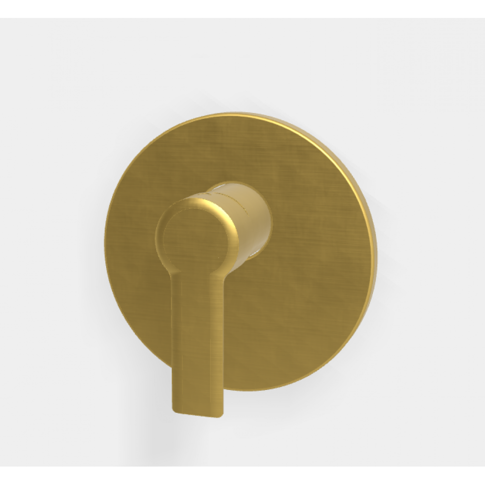 Смеситель для душа, Fima Carlo Frattini, Mast, на 1 потребитель, цвет-золото брашированное