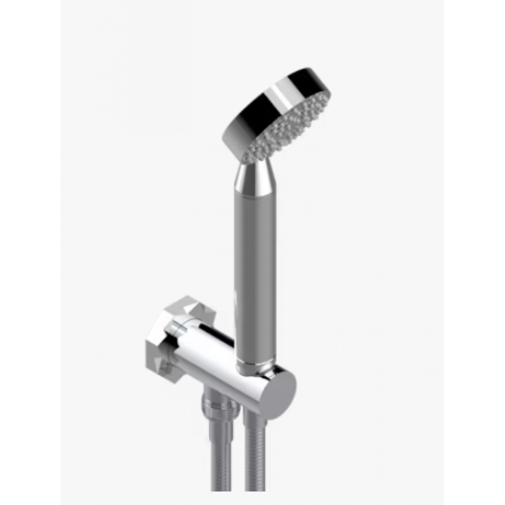 Ручной душ, THG, Nihal black porcelain, 68*233, цвет-хром